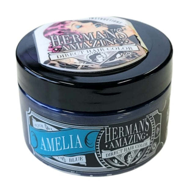 Herman's Amazing Hair Colour Amelia Aqua Blue