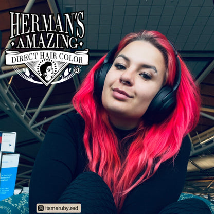 Herman's Amazing Hair Colour Ruby Red