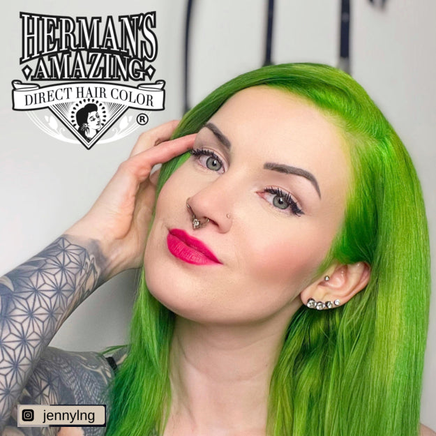 Herman's Amazing Hair Colour UV Olivia Green