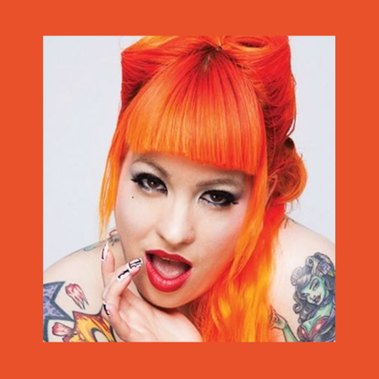 La Riche Directions Fluorescent Orange dye hair colour