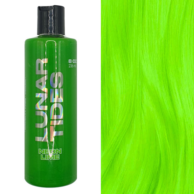 Lunar Tides hair dye Neon Lime 236ml