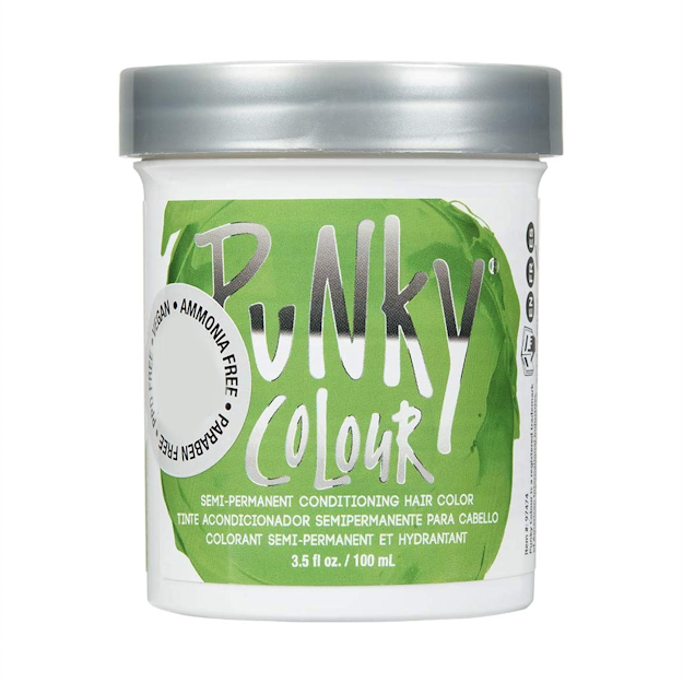 Punky Colour Spring Green dye hair colour